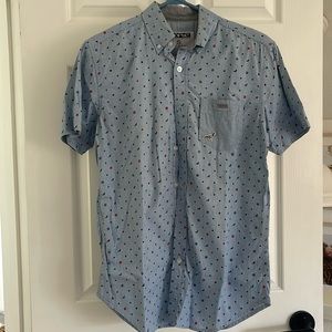 Staple pigeon short sleeved button down shirt